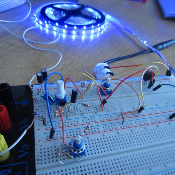 LED strip flashing to music | Hackaday.io
