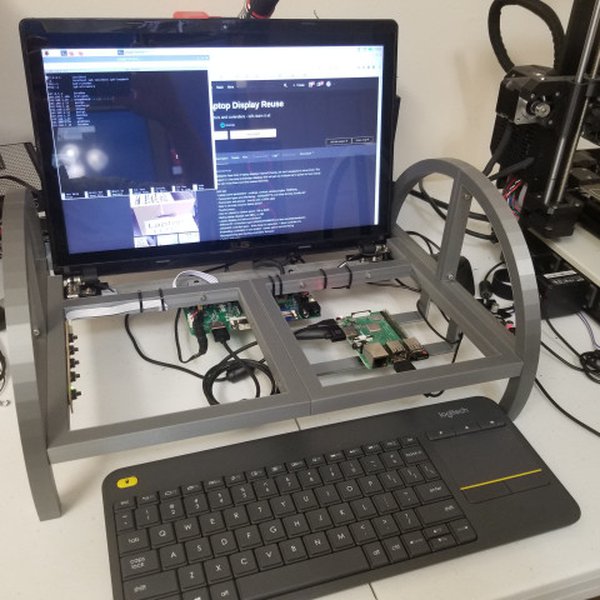 Recycled Laptop Display | Hackaday.io