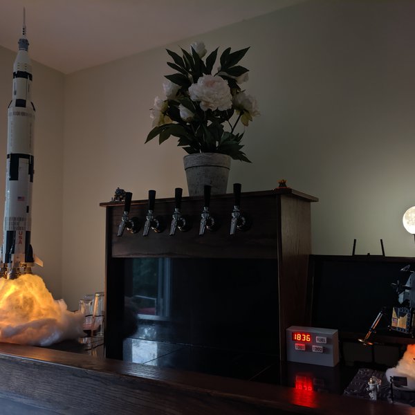 lego saturn v lights