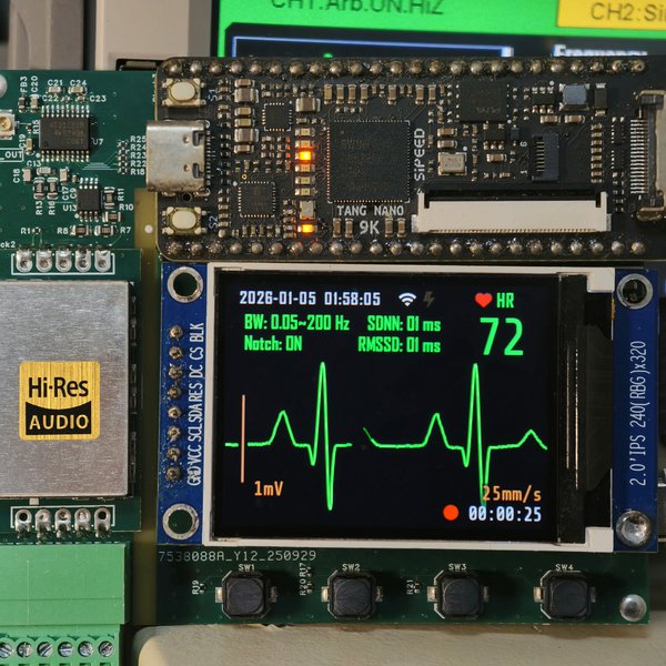 DIY ECG With Discrete Analog Front End | Hackaday.io