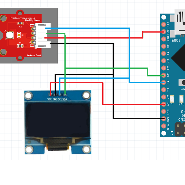 Si7021 based Temperature and Humidity sensor | Hackaday.io