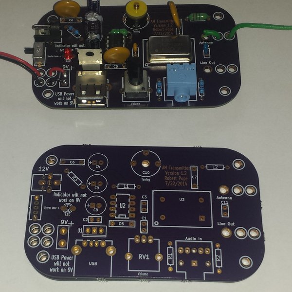 AM/FM Transmitter Pair | Hackaday.io