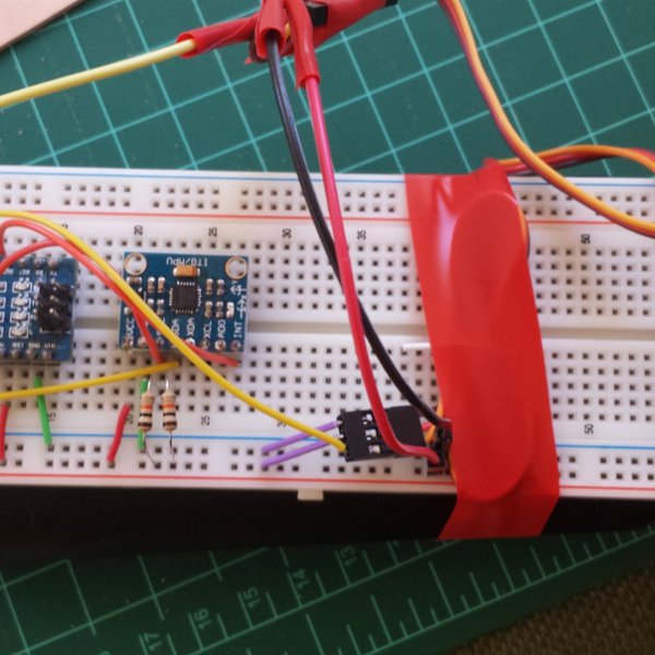 2-Axis Stabilization w/ 6DOF MPU6050 and Arduino | Hackaday.io