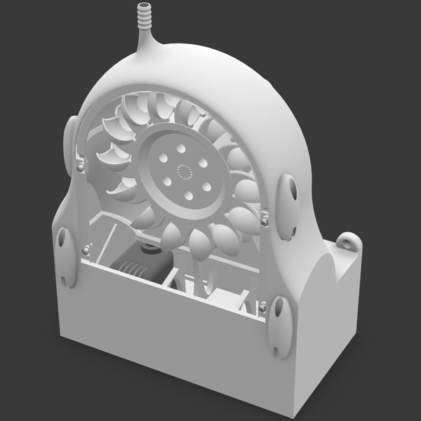 3D printed hydroelectric power plant model Hackaday.io