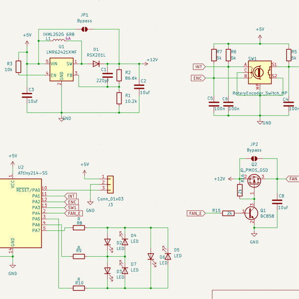 USB Powered 12V Fan Controller | Hackaday.io