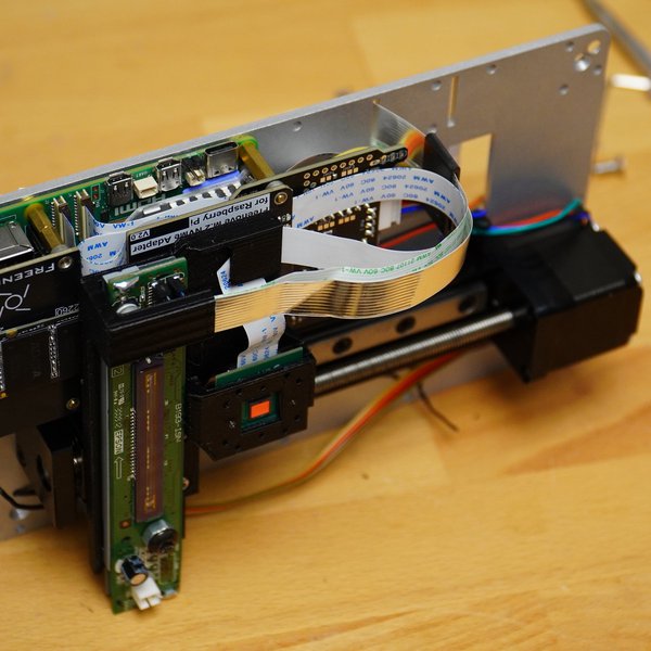 Project Gigapixel - Linear CCD camera | Hackaday.io