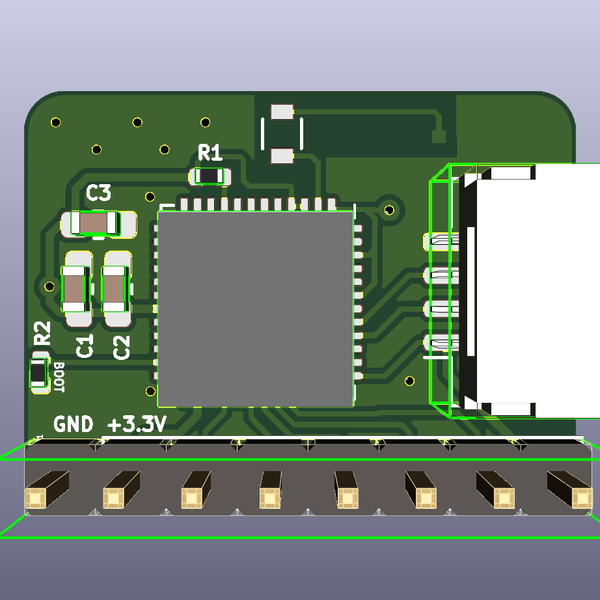 ESP32 Pico SD Card Breakout Board | Hackaday.io
