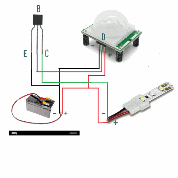 Automatic Room Light Controller Circuit Using Pir 