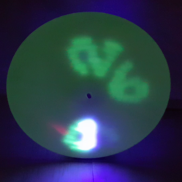 UV Glow Clock - it spins! | Hackaday.io