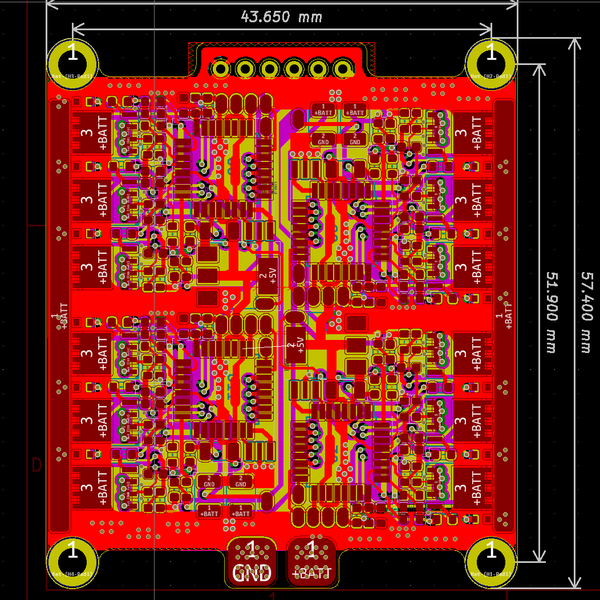DIY 4 in 1 BLDC ESC 30A 3~4S | Hackaday.io