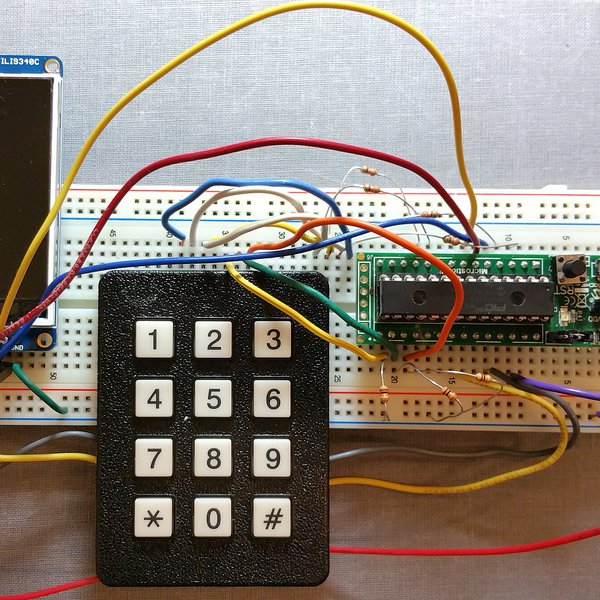 Keypad matrix scanner for PIC32 Hackaday.io