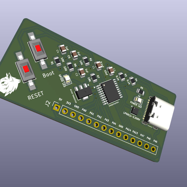 STM32F04 DEVELOPMENT BOARD | Hackaday.io