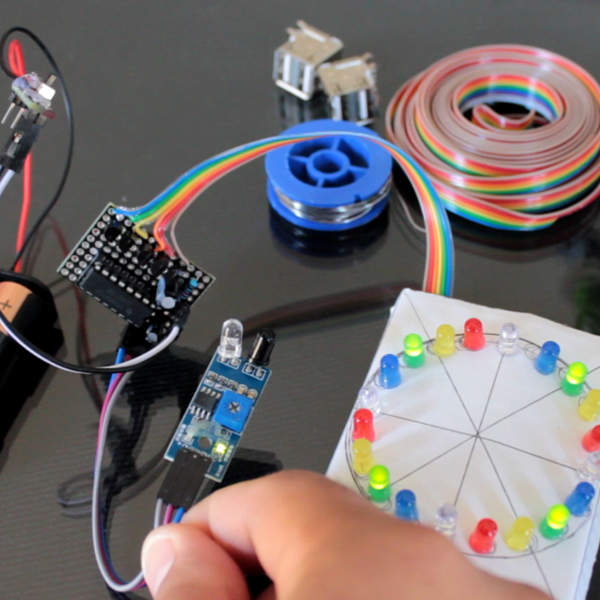 Touchless Multifunctional Bedside Lamp With Digita | Hackaday.io