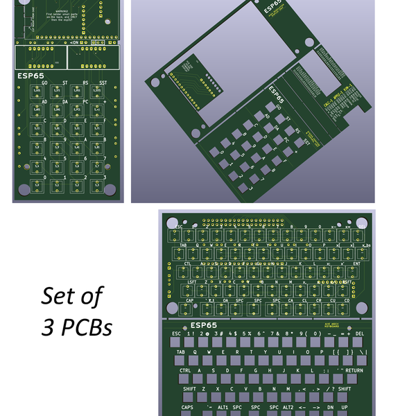 ESP65 Pocket Computer: KIM-I/Apple-1/esp32 | Hackaday.io