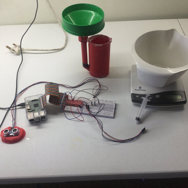 Raspberry PI Ultrasonic Rain Gauge | Hackaday.io