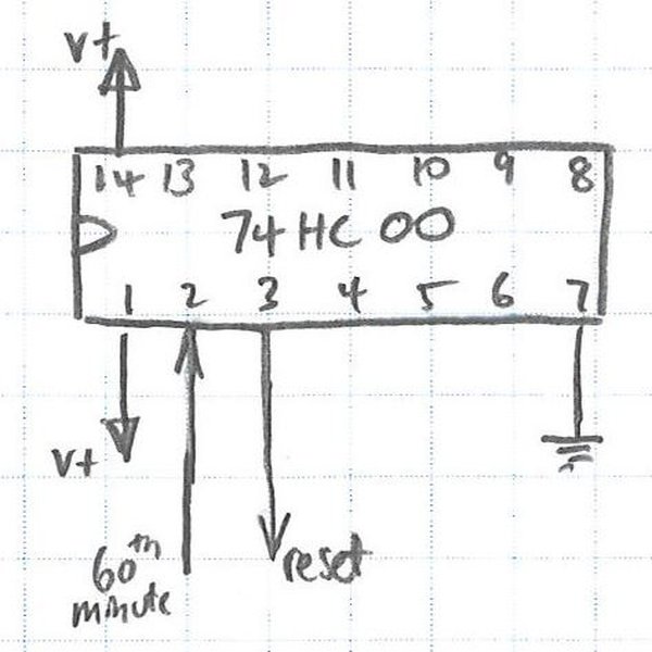 TTL/CMOS Linear LED Clock | Hackaday.io