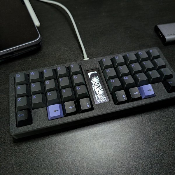 Blue Tang Keymod loongcat40 | Hackaday.io