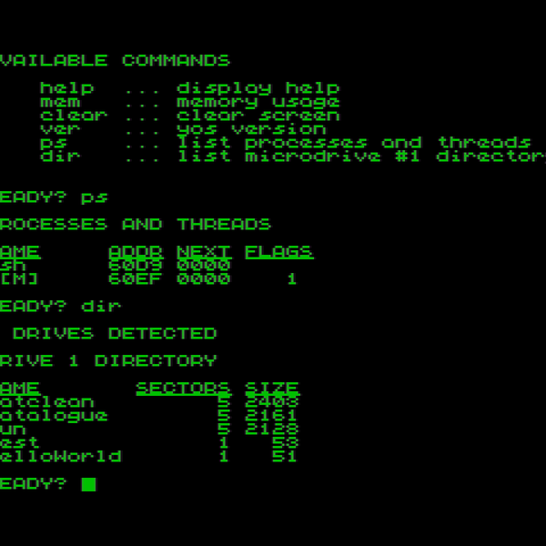 The xyz operating system | Hackaday.io