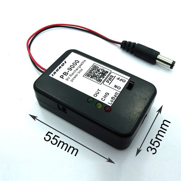 9V Rechargeable batteries box for Arduino Hackaday.io