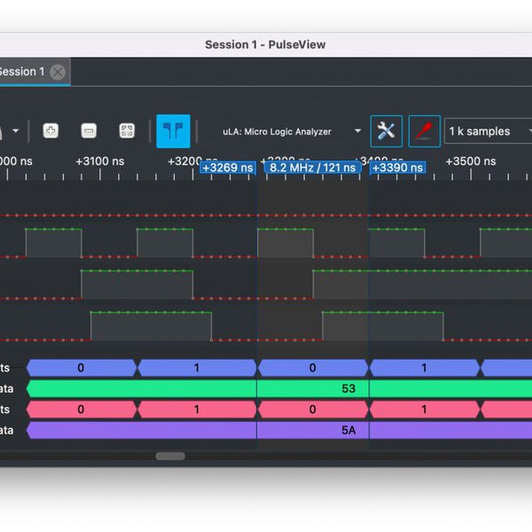 μLA Micro Logic Analyzer for RP2040 Hackaday.io