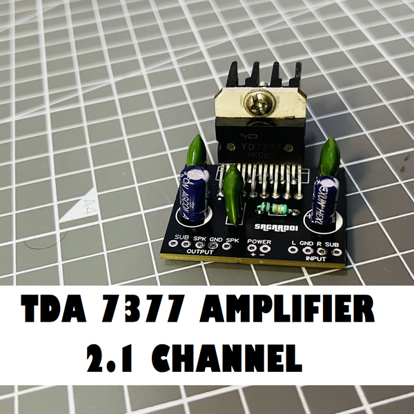 TDA7377 based 2.1 Channel Mini Amplifier | Hackaday.io