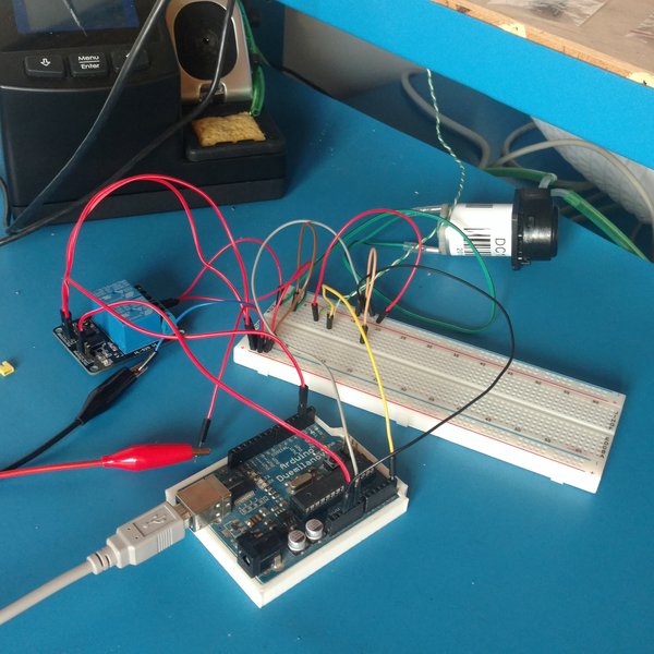 Soldering Sponge Automatic Water Dispenser | Hackaday.io