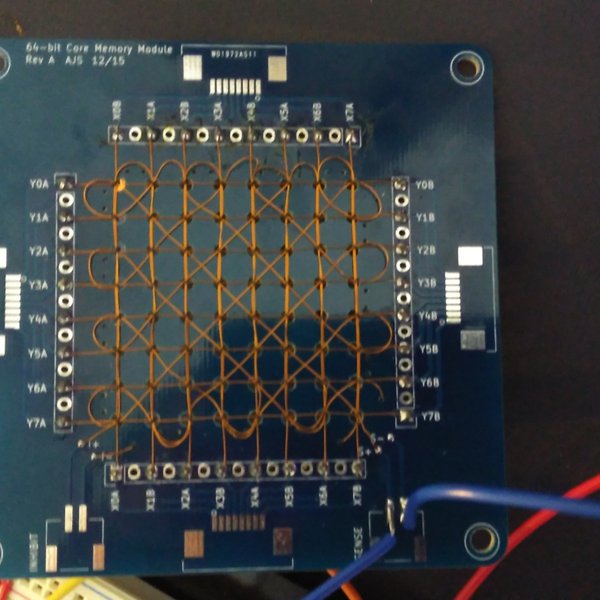 Ferrite Core Memory Module Hackaday.io