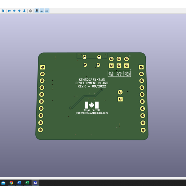 Stm32g4 Dev Board Hackaday Io Stm32g4 Dev Board Hackaday Io