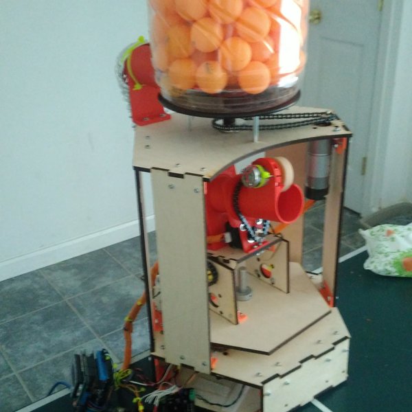 Robotic Table Tennis Ball Machine Hackaday.io