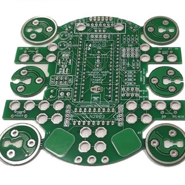 Single PCB wheel robot | Hackaday.io