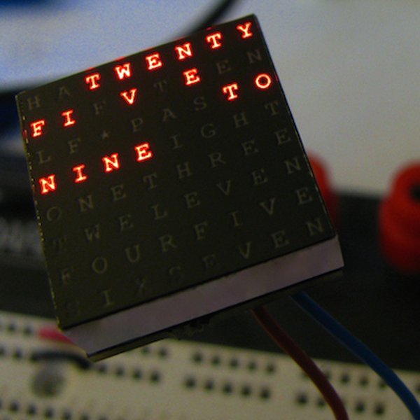 Micro Word Clock | Hackaday.io
