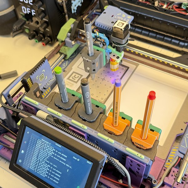 Limn: Pen Plotter with Toolchanger | Hackaday.io