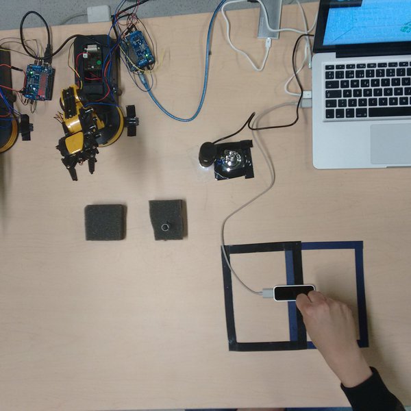 Owi arm controlled by a LEAP Motion | Hackaday.io