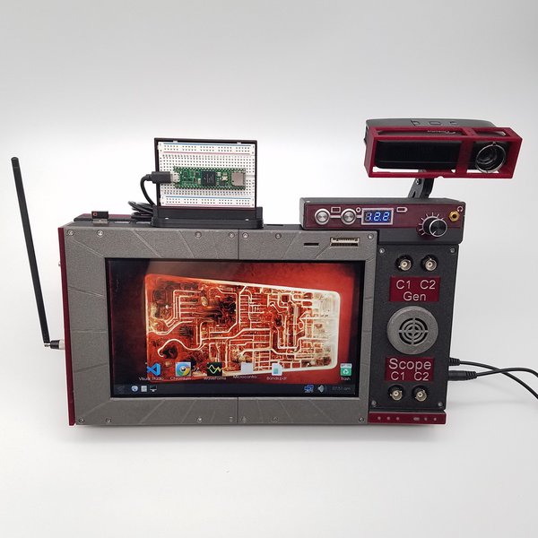 Cyberdeck Red | Hackaday.io