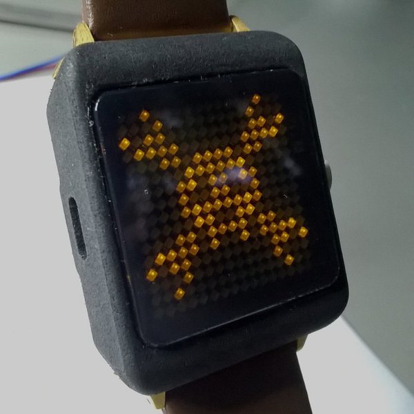 led matrix watch