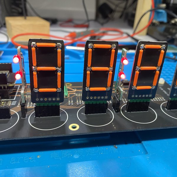 Using LED filaments to make a digital clock | Hackaday.io