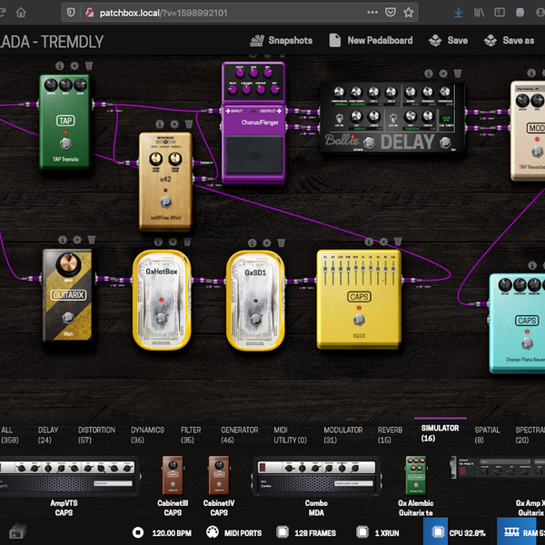 Pi-stomp Core - A Customizable Hd Multifx Platform 