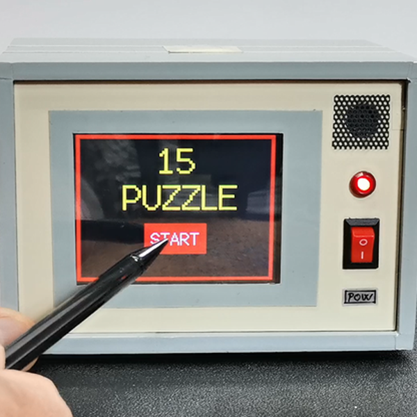 DIY ESP32 15 Puzzle game on TFT touch Dispaly | Hackaday.io