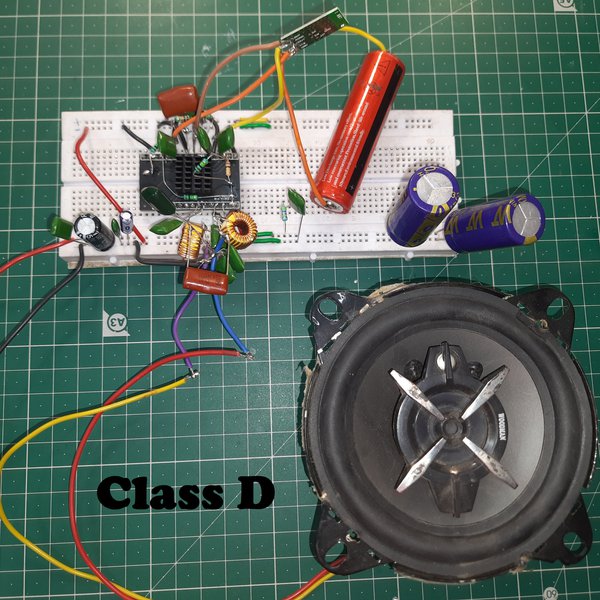 I Made My Own Class D Amplifier