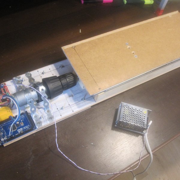Precision linear motor with diy photo encoder Hackaday.io