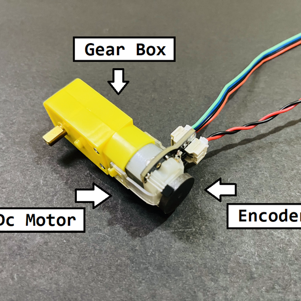 BO Motor With Encoder Gives Precise Movement | Hackaday.io
