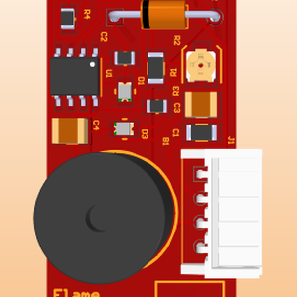 Fire Alarm Sensor with Arduino Interface PCB Board | Hackaday.io
