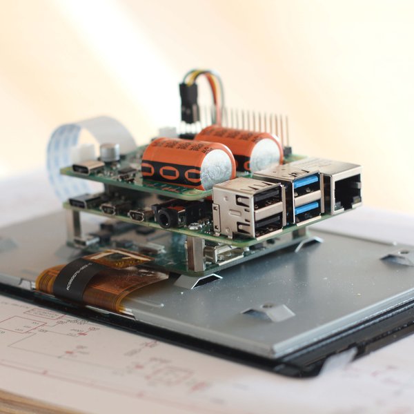 Raspberry Pi SuperCapacitor UPS with Power Switch Hackaday.io