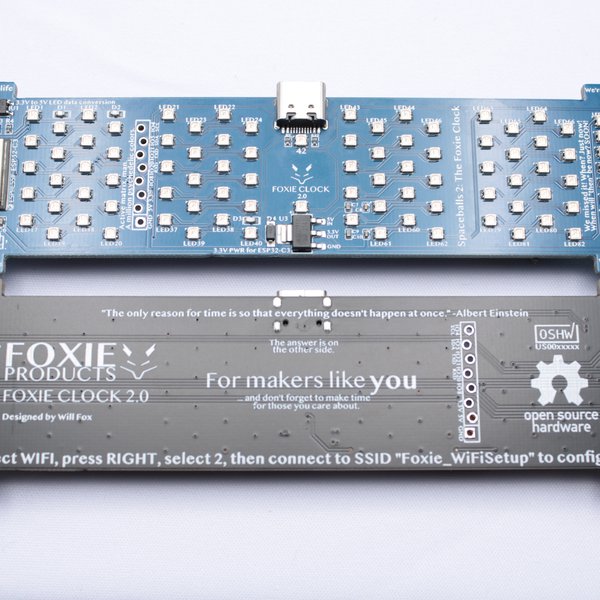 Foxie Clock 2.0 | Hackaday.io