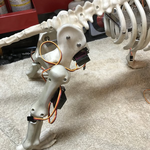 Boney the Skeleton Robot Dog | Hackaday.io