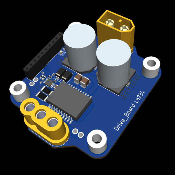 Drive Board L6234 | Hackaday.io