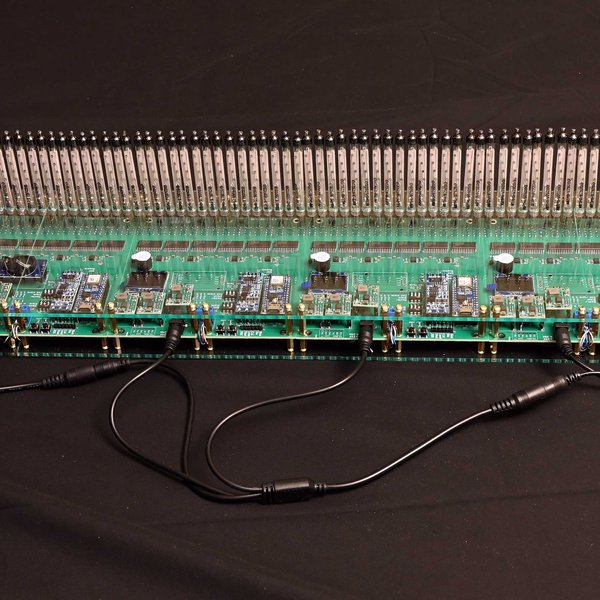 128 IV-25 tube VFD clock, Claude wrote all code | Hackaday.io