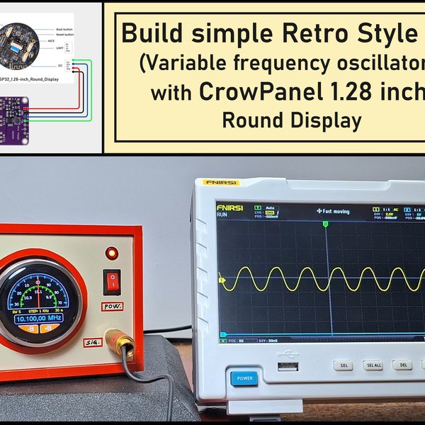 Build simple Retro Style VFO | Hackaday.io