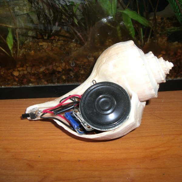Seashell Hydrophone Listener | Hackaday.io