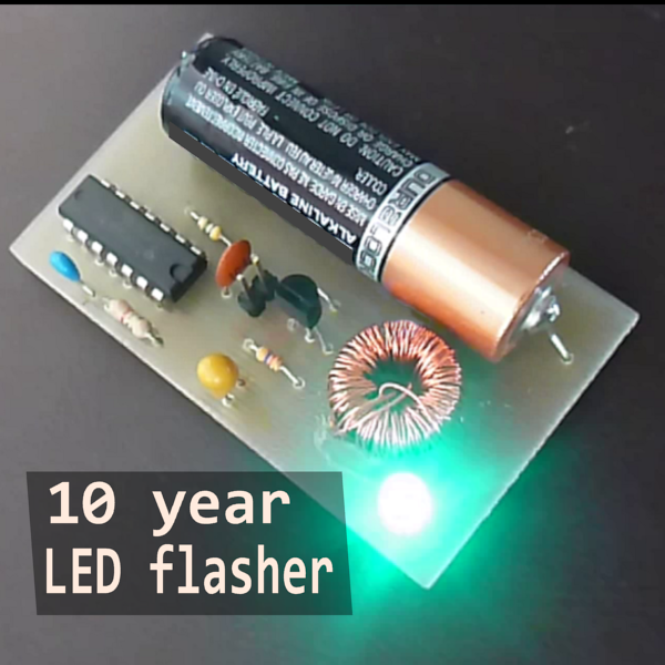 jord Seraph omvendt 10 Year Led Flasher | Hackaday.io
